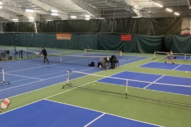 Vancouver indoor pickleball courts at North Shore Winter Club